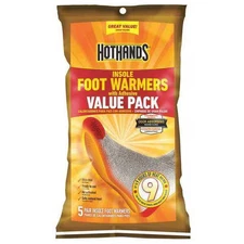 Hothands Foot Warmer, Air-Activated, Up to 9 hours Heating Time, Avg Temp 99