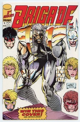 Image Comics Brigade (1992) #1 Liefeld Mychaels 1st Appearances VF/NM 9.0