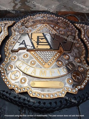 AEW World Wrestling Championship Title Replica Belt Adult Size