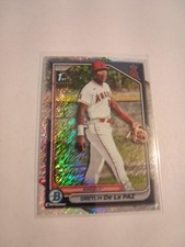 2024 Bowman Chrome #BCP-181 Greylin De La Paz Prospects Shimmer Refractor