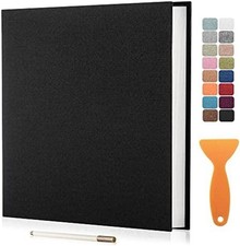 Large Photo Album Self Adhesive Scrapbook Album for 4 6 5 7 8 10 Pictures DIY Ma