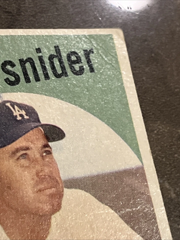 🔥🟦 Duke Snider🟦🔥 1959 Topps #20 De colección Salón de la fama Dodgers Foto 4 de 4