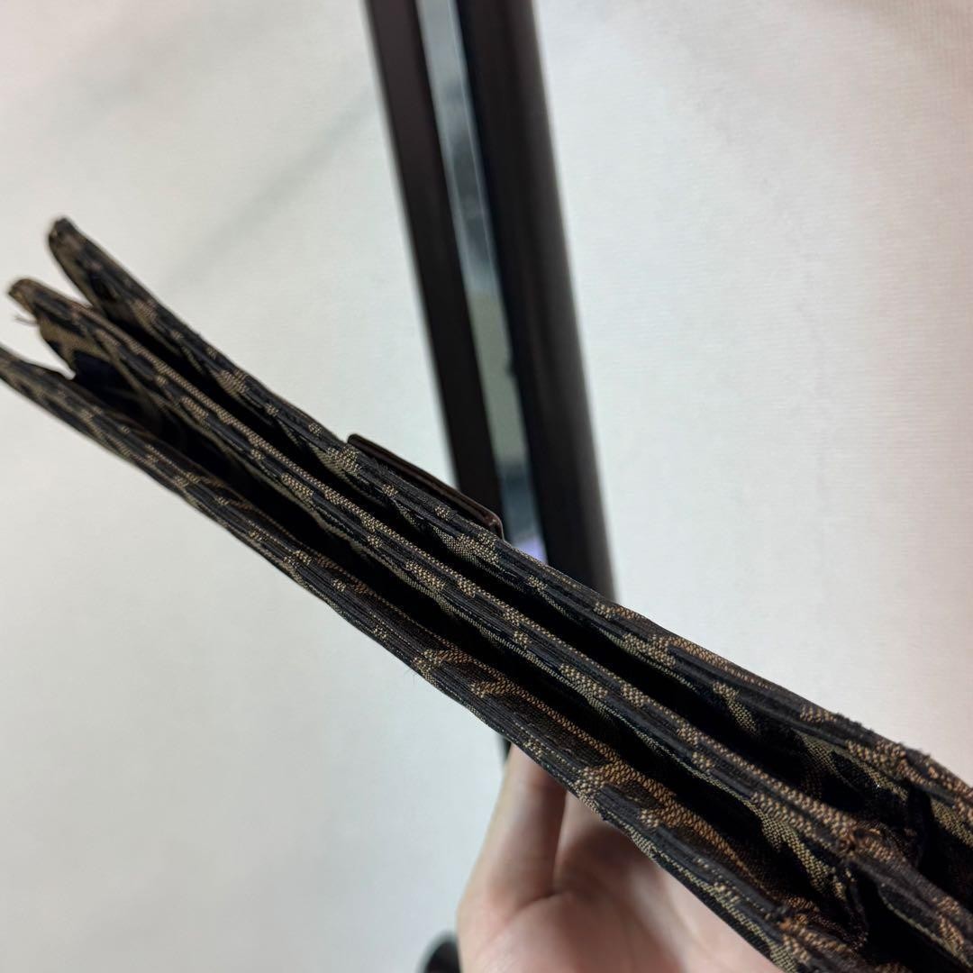 FENDI Zucca Mamma Baguette One Shoulder Bag Canvas Leather Brown Logo From Japan thumbnail 18