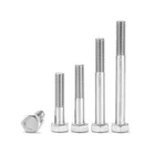 M10 / 10mm A2 STAINLESS STEEL PART THREADED HEX HEAD BOLTS HEXAGON SCREWS DIN931