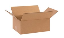 Secure Seal - 50 Pack of 10x7x4&rdquo; Corrugated Cardboard Packing 10x7x4, 50