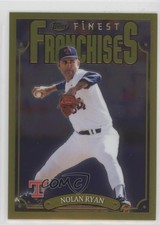 2023 Finest Flashbacks 1996 Topps Franchise SP Rare Gold Nolan Ryan #197 HOF e8a