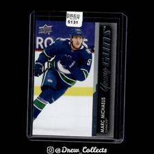 2021-22 Upper Deck #235 Marc Michaelis Vancouver Canucks Young Guns