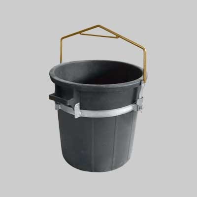 Secchio Sollevamento Macerie 100kg Ø40x45h | Struttura Acciaio Zincato