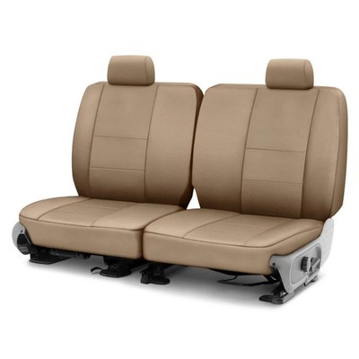 For Ford Crown Victoria 03-08 Seat Cover Polycotton Drill 1st Row Cashmere