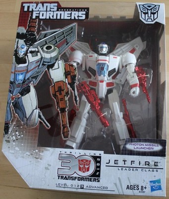 DAMAGED BOX/SEALED/NEW TRANSFORMERS Generations Leader Class JETFIRE 30th 2014