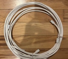 3 Spectrum Coaxial Cable F-Type White 140in & 70in TV Internet Lot 0089