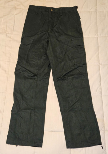 Wildland FSS Firefighter Pants Mens 30-33x33 Green Flame Resistant Aramid Cargo