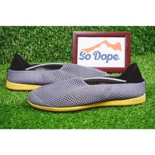Mahabis Breathe Out Slippers - Grey / Yellow - Women's 9.5