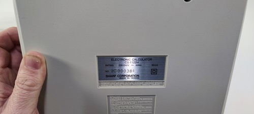 Sharp CS 1122 H Electronic Desk Top Calculator - Boxed in Original Packaging - Picture 14 of 21