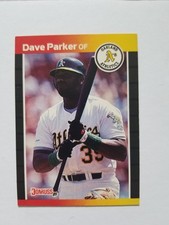 Dave Parker 1989 Donruss #150 Oakland Athletics