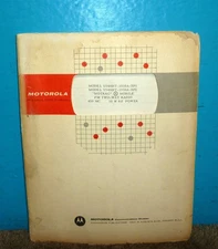 Motorola Motrac FM 2-Way Mobile Radio Instruction Manual U54HHT-1030A-SP1 OEM