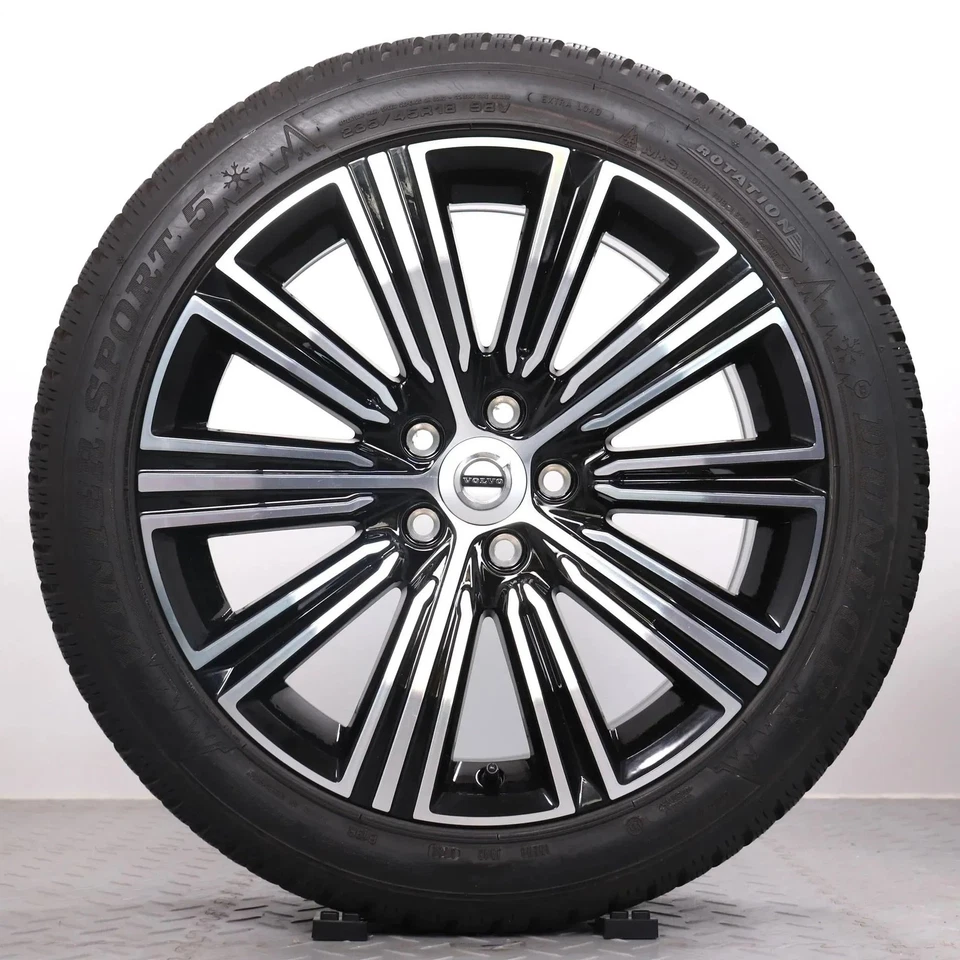 18Zoll Volvo Winterräder V60 S60 Original Felgen 31471312 Winterreifen 7mm DOT23 - Bild 2 von 4