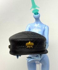 Monster High Skullector Coraline Fashion Doll Outfit Hat Black Newsboy Cap G1