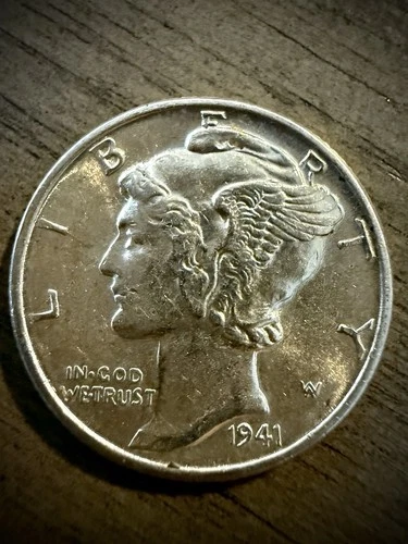 MERCURY SILVER DIME MS COLLECTIBLE/ FSB