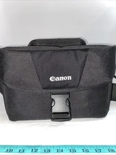 Canon Padded Digital SLR Camera Case Adjustable Shoulder Strap Gadget Bag Divide
