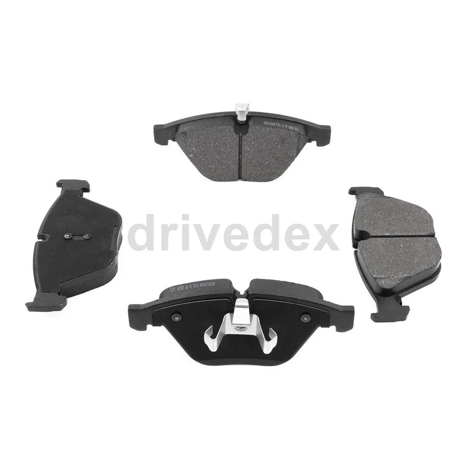 Rotores delanteros traseros pastillas de freno semimetálicas para BMW 323i_DV 2006 2007 2008 2009 Foto 2 de 4