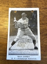 1922 E121 American Caramel Max Carey Pittsburgh Nationals