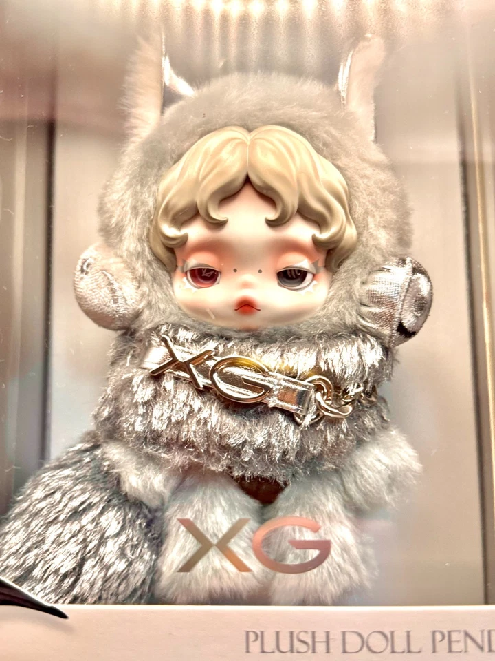 SKULLPANDA x XG Plush Doll Pendant Japan Exclusive SKULLPANDA POP UP SHOP ALPHAZ - Image 3 of 4