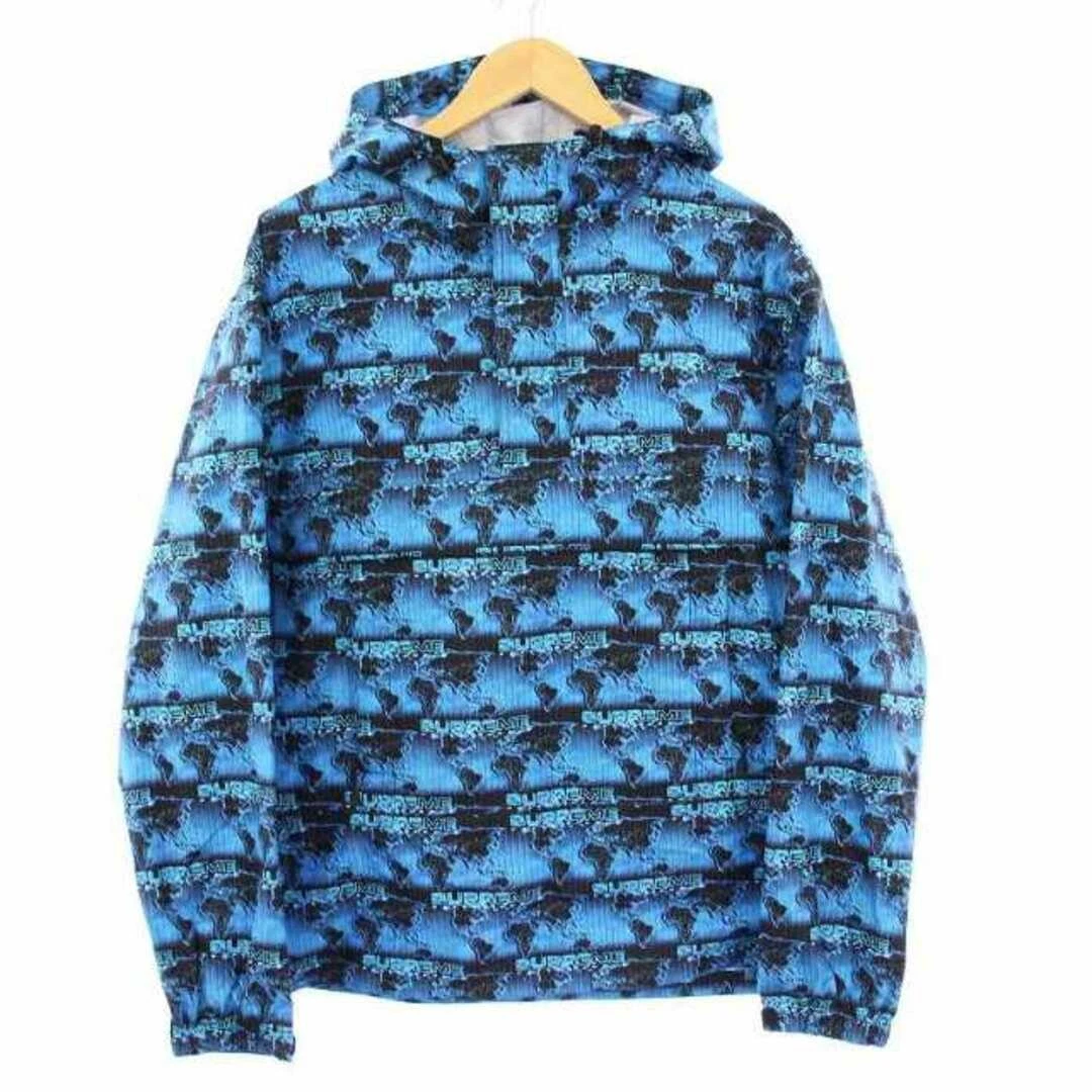 Veste pull à capuche couture collée Supreme 18SS World Famous Mountain Parka occasion