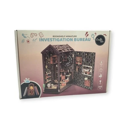 Buchstütze DIY mit LED 245 Teile Investigation Bureau