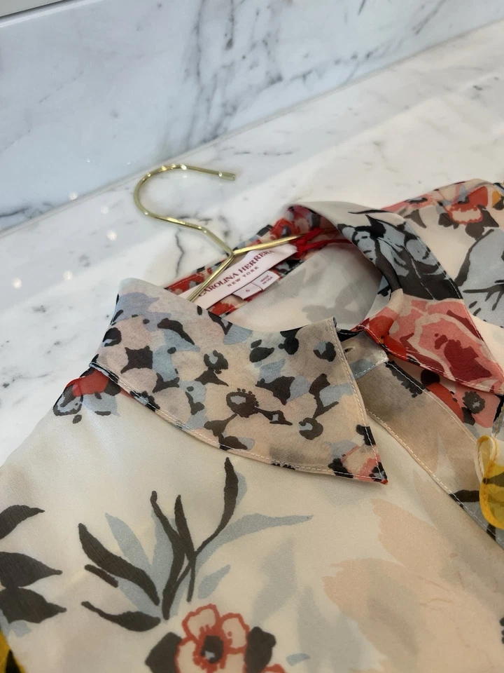 Blusa floral Carolina Herrera Foto 4 de 4