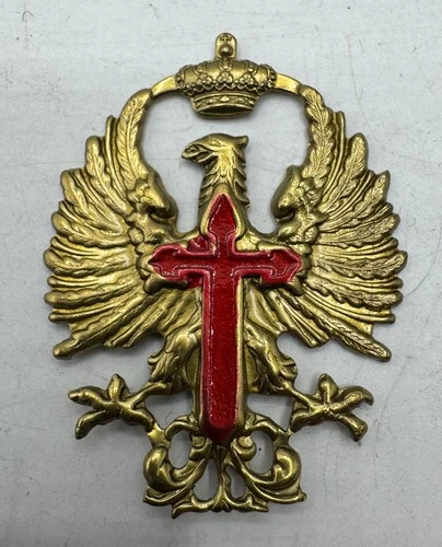 New ListingSpanish Fascist Franco Cap Helmet Insignia Civil War Military Tanker Post WW2