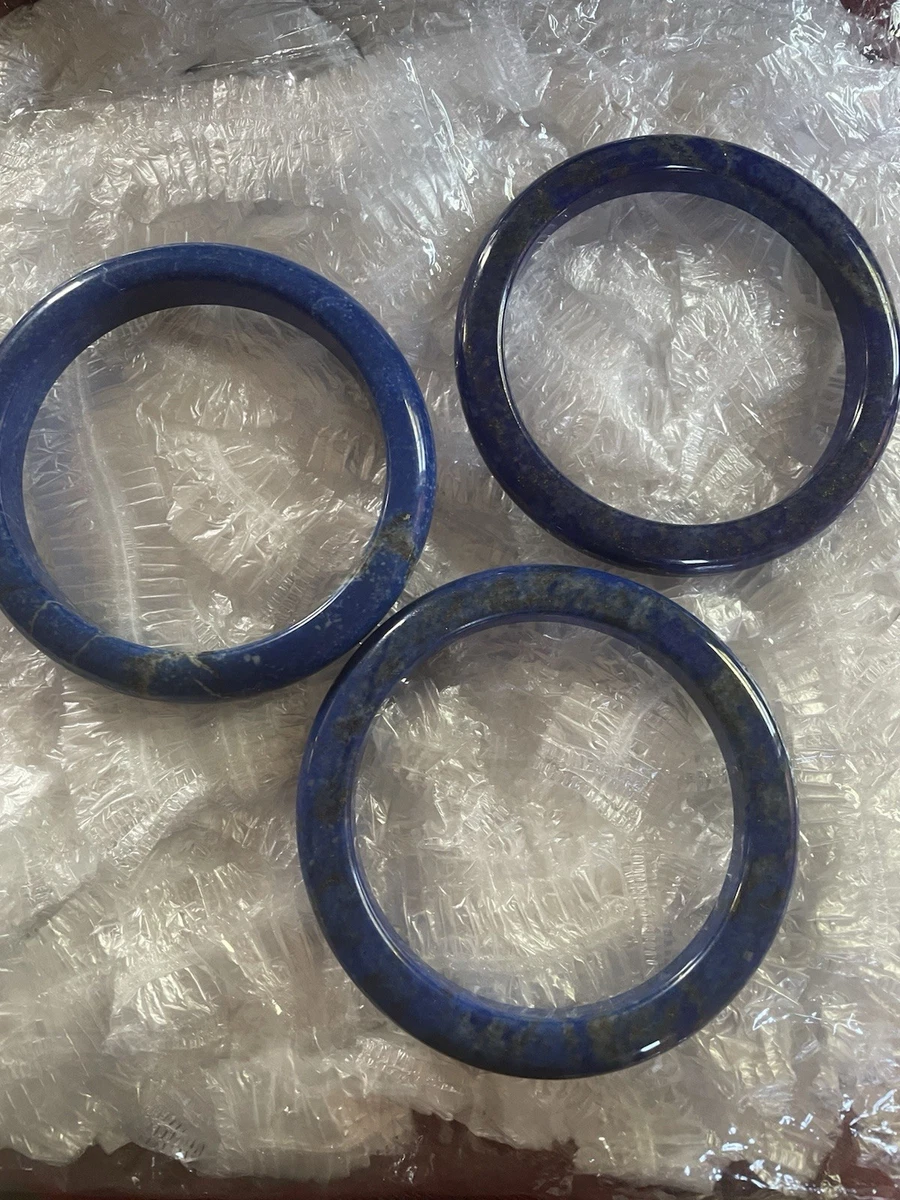 Echte Lapislazuli Armreifen X 3 Stück