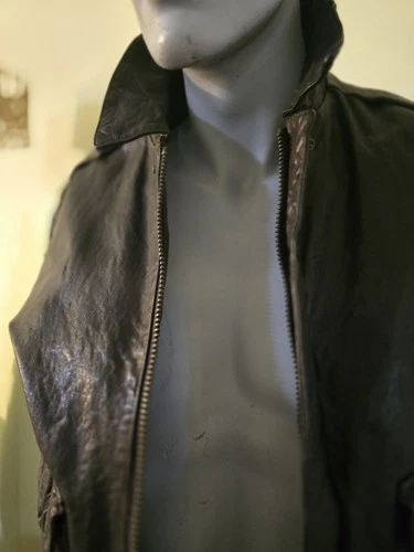 SCHOTT NYC LEATHER NEW  Vintaged JACKET RARE  Brown  w/tags Stunning sz Large  image 7