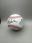 Skip Bertman Paul Mainieri Dual Signed Autographed Baseball, Inscribed “LSU”