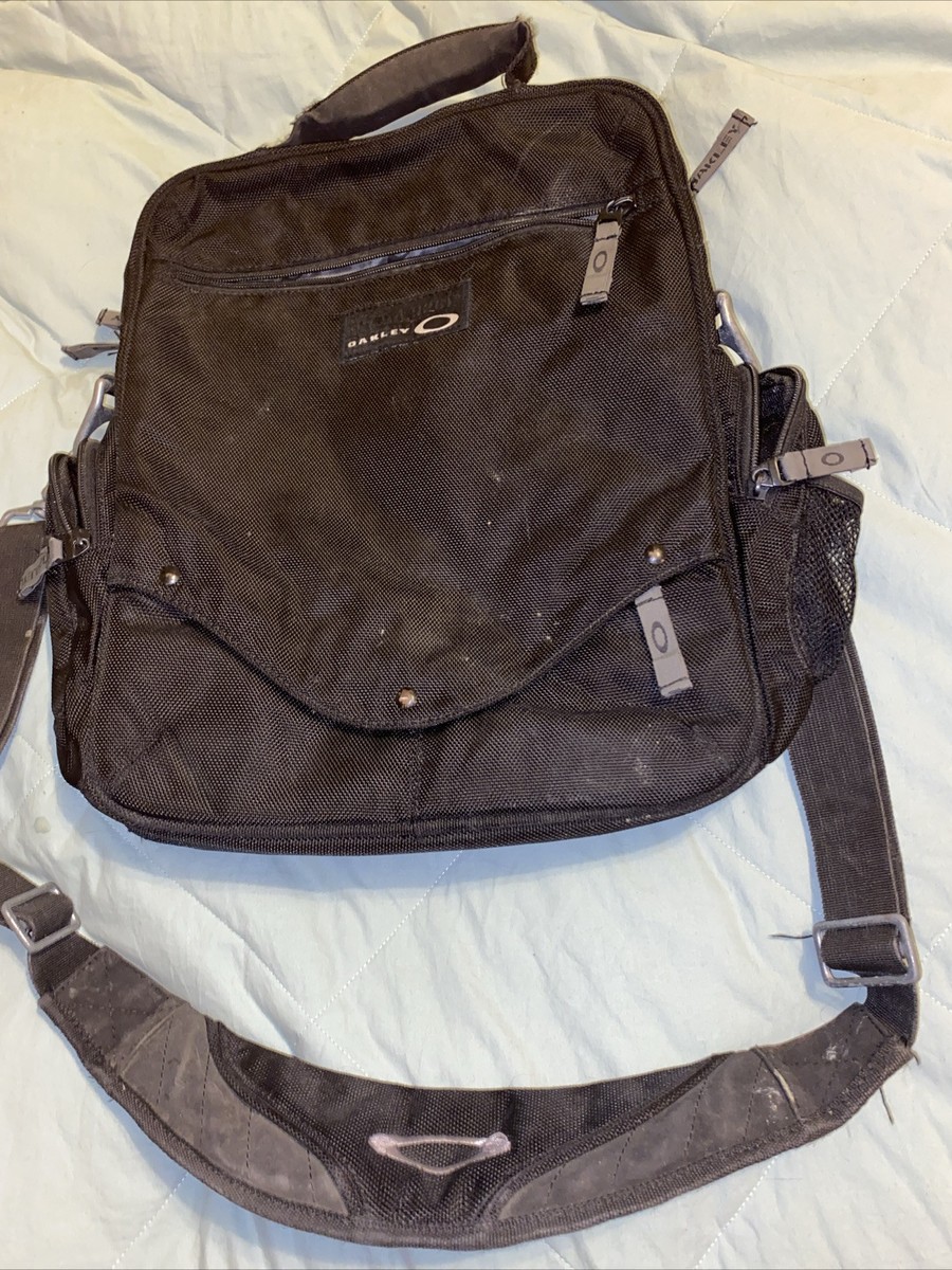 Vintage Y2K Oakley Cyber Side Sling Bag Backpack Messenger