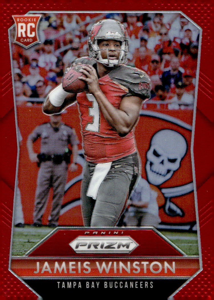 Jameis Winston Panini Prizm #244 Red