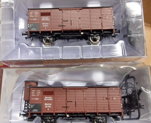 Brawa 49878 2er Set Gedeckte Güterwagen G, DRG, Ep.II  in OVP | Zustand: Neu