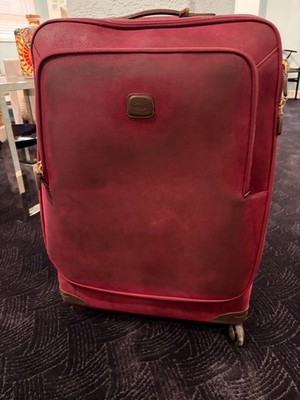 Brics Life Spinner Red Compound Large Suitcase - 30 Inches