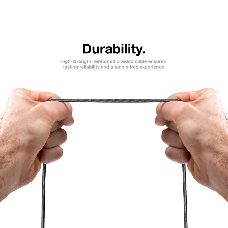 Audio Cable for Bose QC25/QC35 Headphone w USB C Connector 2.5mm Aux w/ Mic - Image 2 of 4