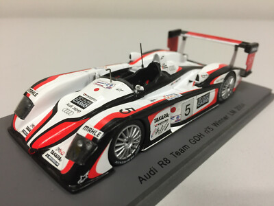 Audi R8 Vainqueur Le Mans Miniature Spark Audi R8 N°5 Winner 24h
