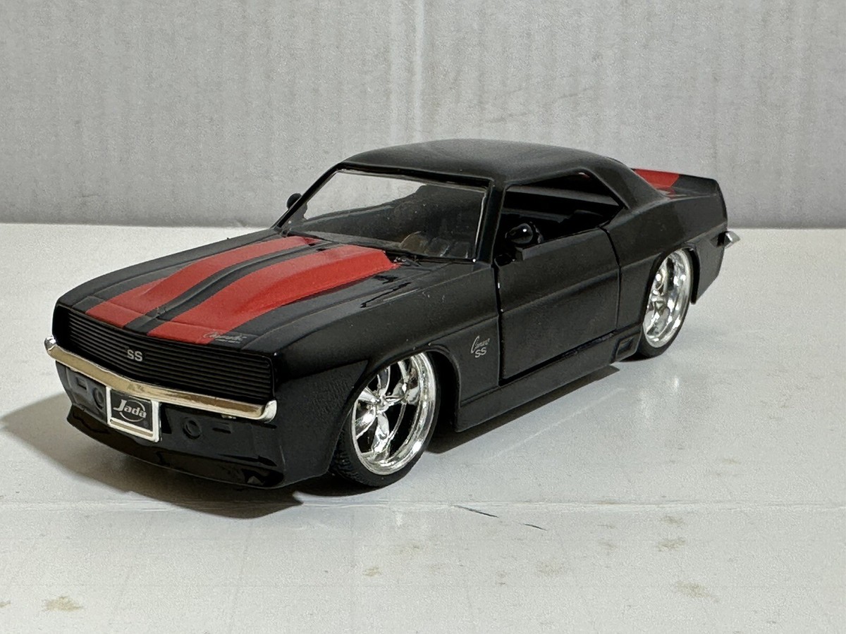 JADA BTM 1969 CHEVY CAMARO BLACK 1:32 DIECAST KMC 5.5