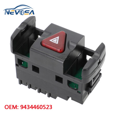 あ*あ様 Switchライト 9434460523 Hazard Warning Light Switch 24V For Mercedes Benz Truck