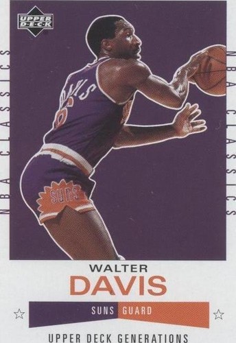 Walter Davis Signed In Person 2000 Upper Deck Suns Card | eBay