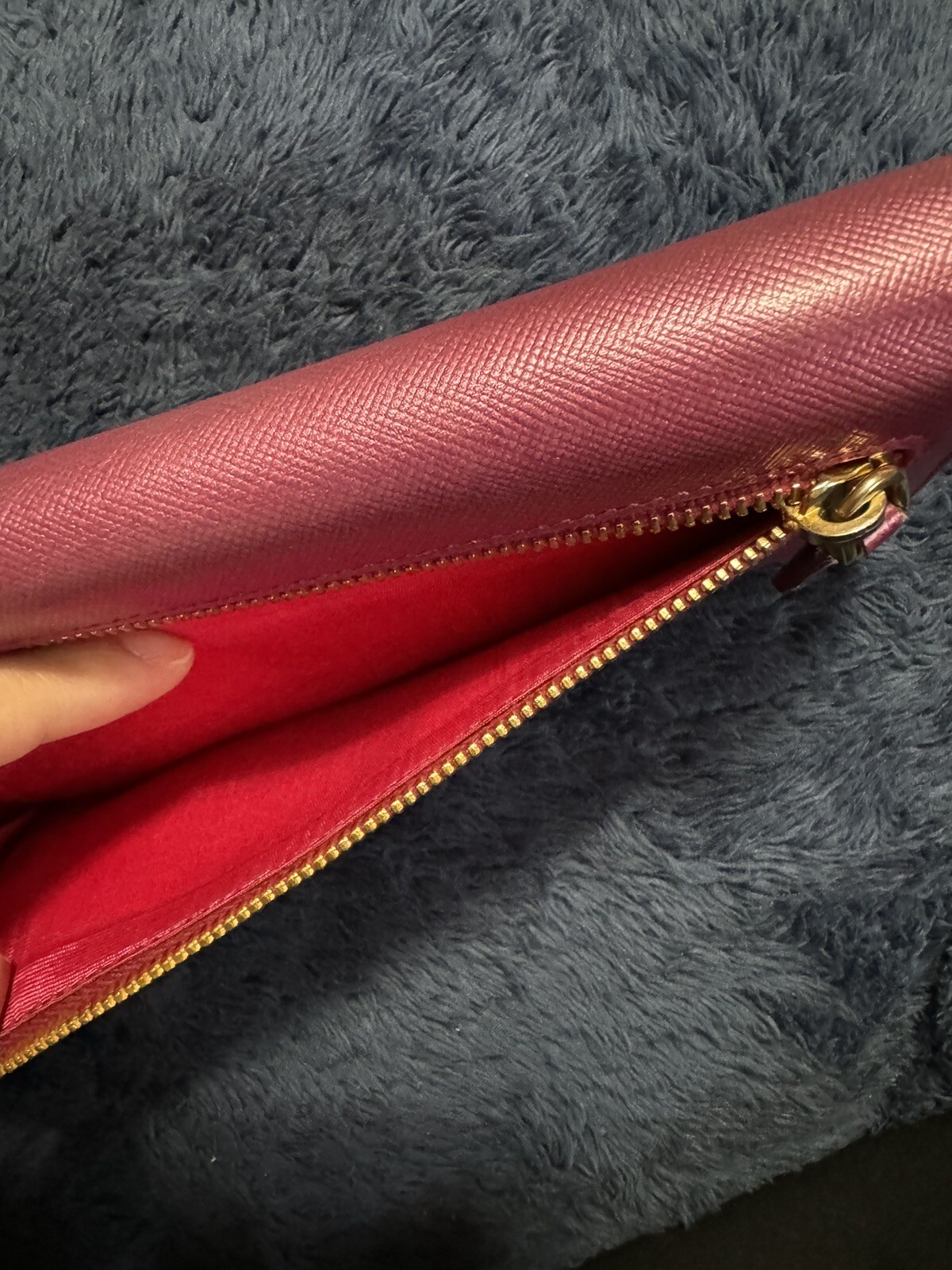 Authentic Prada Saffiano Wallet - image 5