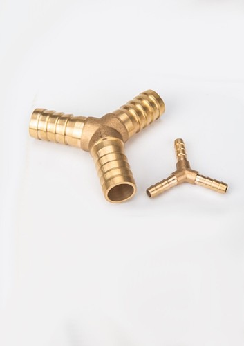 Brass T Piece Barbed 2/3/4 Way 6mm 8mm 10mm 12mm 19mm Fuel Hose Joiner Adapter - Picture 25 of 41