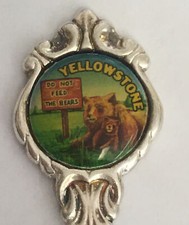 Vintage Souvenir Spoon US Collectible Yellowstone