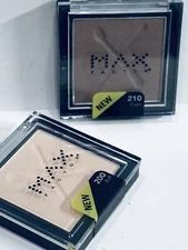 max factor eyeshadow Use Wet Or Dry  200 Buff  & 210 Fawn Lot Of 2