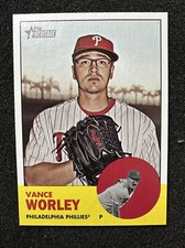 VANCE WORLEY #116 2012 Topps Heritage Baseball QTY Philadelphia Phillies