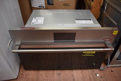 GE Cafe CSB913M2NS5 30'' Platinum Glass Single Speed Oven NOB #129717 MPA