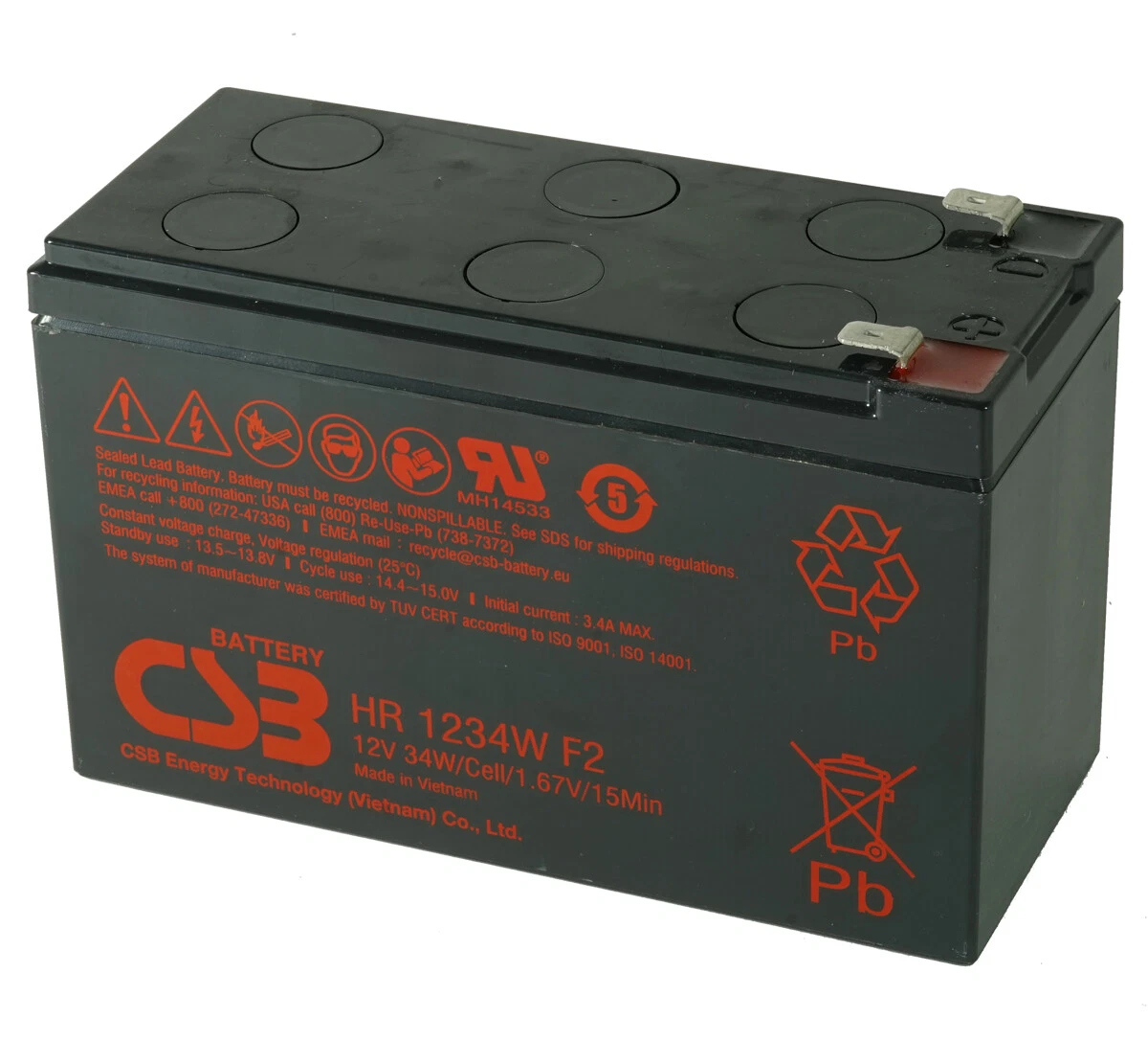 Аккумулятор csb gp1272 f2. Аккумулятор csb gp1272 f2